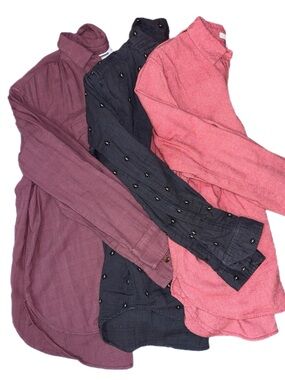 Sonoma Bundle - Three Women's Lightweight Button-Up Tops